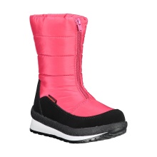 CMP Winter Boots Rae Snow Boot (Front Zipper, Waterproof) Pink Girls